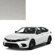 Краска по коду металлик серебристая NH689M BILLET SILVER для автомобилей Honda