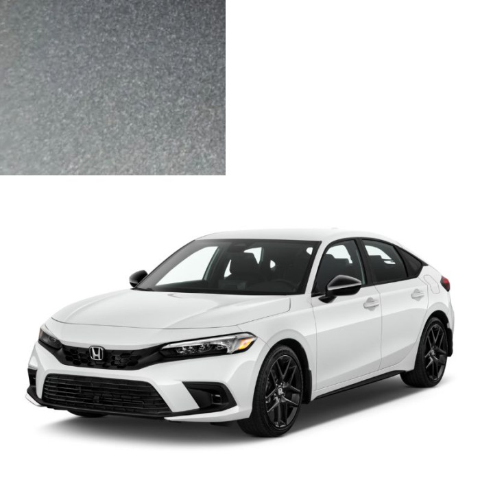 Купити Фарба за кодом металік срібляста NH691M SILVER MOSS MET для автомобілів Honda в Україні