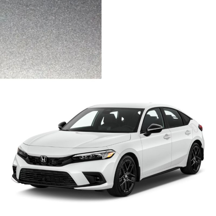 Купити Фарба за кодом металік срібляста NH700M ALABASTER SILVER для автомобілів Honda в Україні