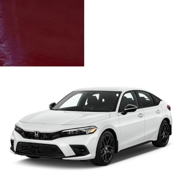 Купити Фарба за кодом металік червона R518P RADIANT RED для автомобілів Honda в Україні