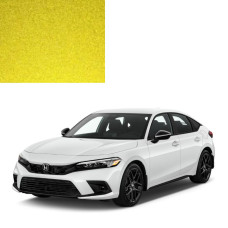 Краска по коду металлик желтая Y57M SUNBURST YELLOW для автомобилей Honda