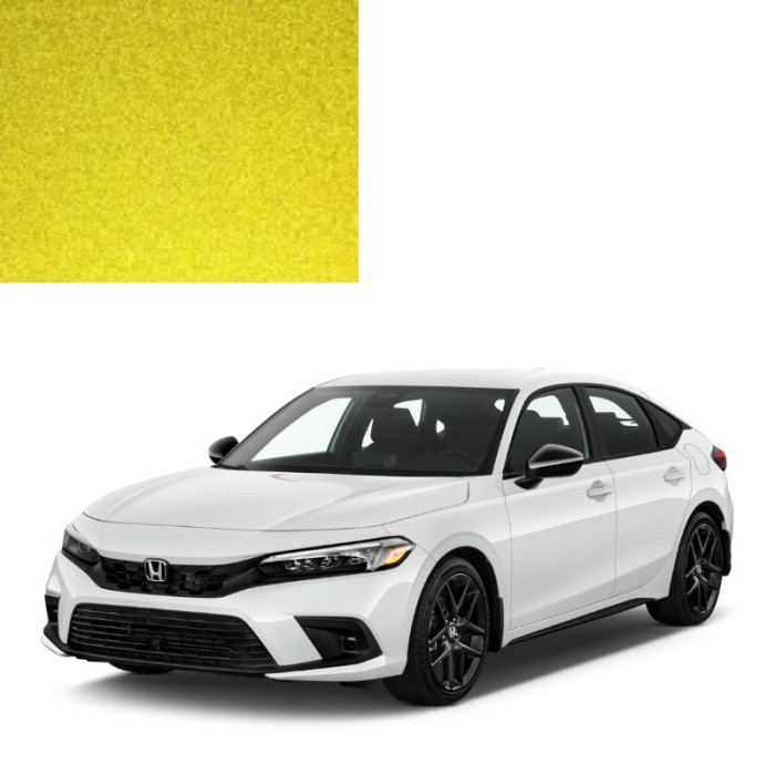 Купити Фарба за кодом металік жовта Y57M SUNBURST YELLOW для автомобілів Honda в Україні