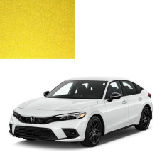Краска по коду металлик желтая Y59M SPARKLE YELLOW для автомобилей Honda