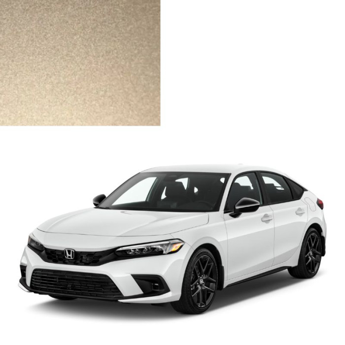 Купити Фарба за кодом металік бежева YR524M GOLDEN SILVER для автомобілів Honda в Україні