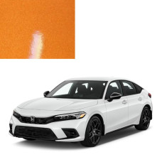 Краска по коду металлик оранжевая YR563M TANGERINE ORANGE для автомобилей Honda