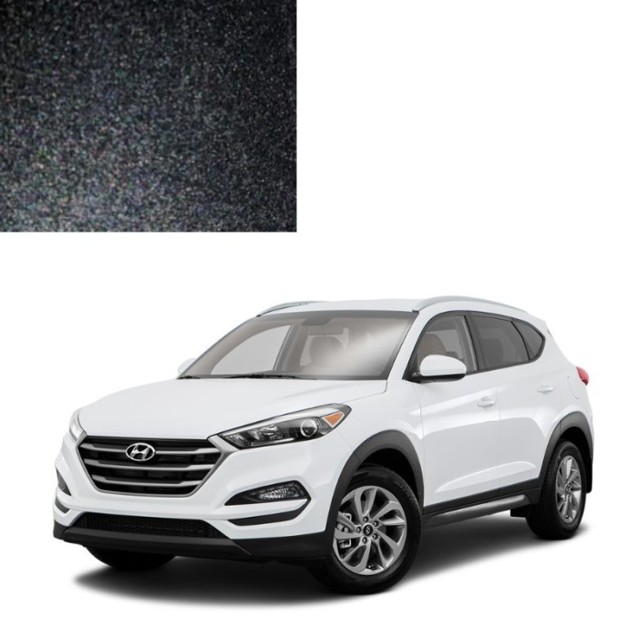 Фарба за кодом металік чорна 9F STONE BLACK для автомобілів Hyundai