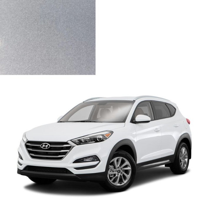 Фарба за кодом металік срібляста BX BRIGHT SILVER для автомобілів Hyundai