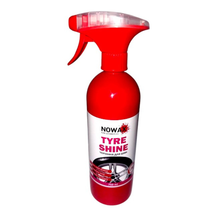 Купити Засіб для чорніння та блиску шин Nowax Tyre Shine, 750 мл в Україні