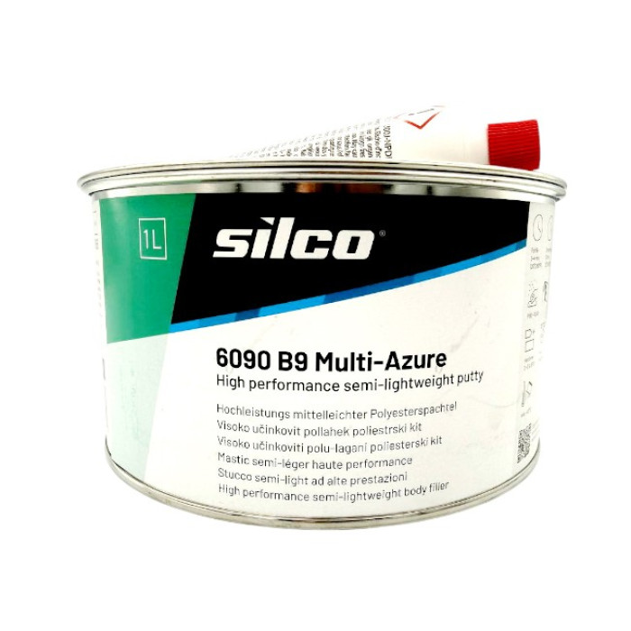 Купити Шпаклівка фінішна напівлегка Silco Multi Azure B9 1 л в Україні