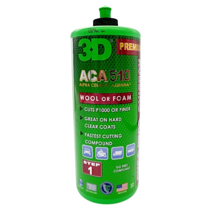 Купити Паста полірувальна 3D ACA 510 Premium Rubbing Compound 0,946 л в Україні