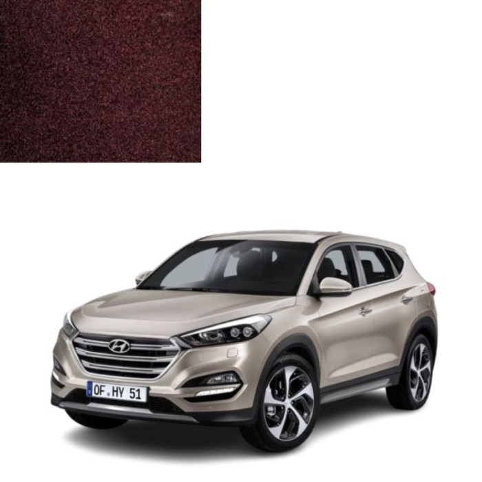 Фарба за кодом металік червона W2 PRESTIGE DARK RED для автомобілів Hyundai