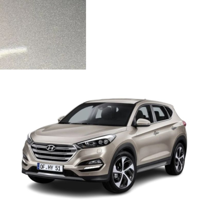 Купити Фарба за кодом металік срібляста X2 LIQUID SILVER для автомобілів Hyundai в Україні