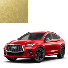 Краска по коду металлик желтая EBC GOLD для автомобилей INFINITI