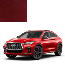 Краска по коду металлик красная NAH FORCE RED для автомобилей INFINITI