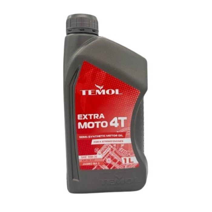 Купити Моторне масло для генераторів TEMOL EXTRA MOTO 4T 10W-30 1л в Україні