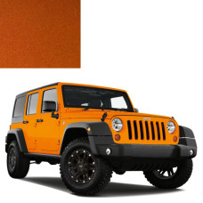 Краска по коду металлик оранжевая CVR (PVR) COPPERHEAD ORANGE для автомобилей Jeep