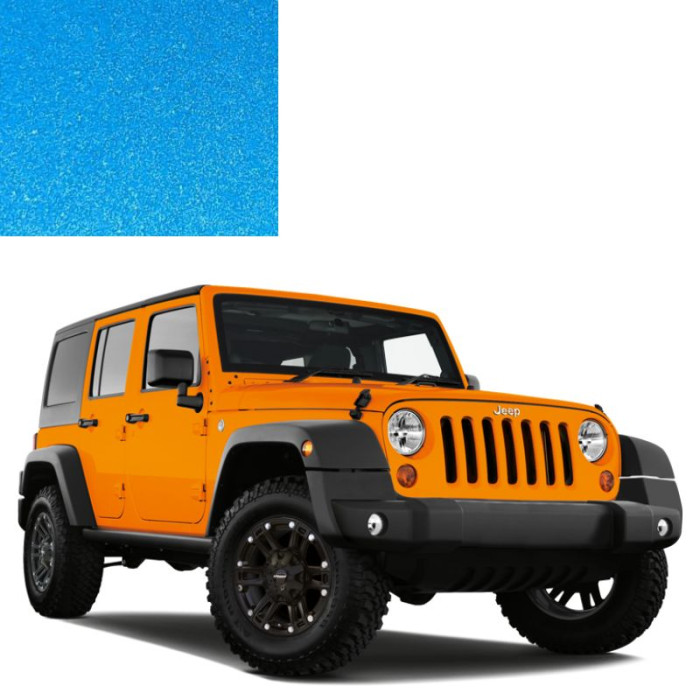 Купити Фарба за кодом металік синя FQD (PQD) SURF BLUE для автомобілів Jeep в Україні