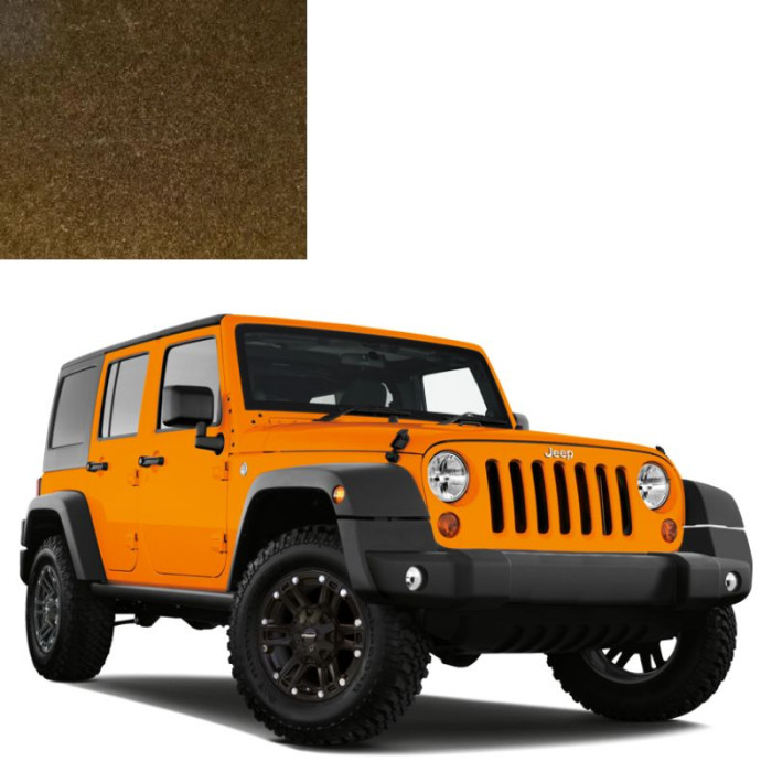 Фарба за кодом металік коричнева LUG (PUG) BLACK GOLD для автомобілів Jeep