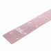 Шліфувальні листи SOLL на пластиковій основі 70*420мм 14 відп. колір рожевий Р320
