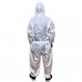 Защитный покрасочный костюм (комбинезон) New Concept 10328, размер М, белый