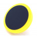Полировальный круг на липучке SOTRO T091504, d 150 мм, h 25 мм желтый, гладкий