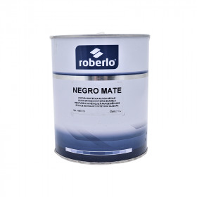 Краска алкидная ROBERLO NEGRO MATE 44912, черный мат, 1л