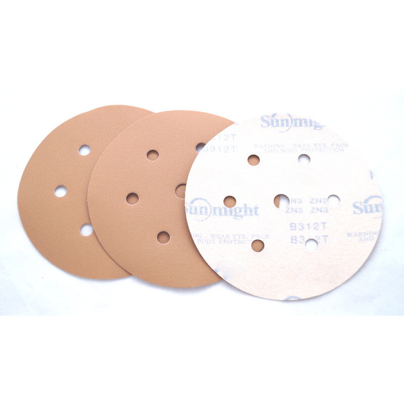 Абразивные диски Sunmight Gold Discs d150 мм 7 отверстий (6+1 отв)